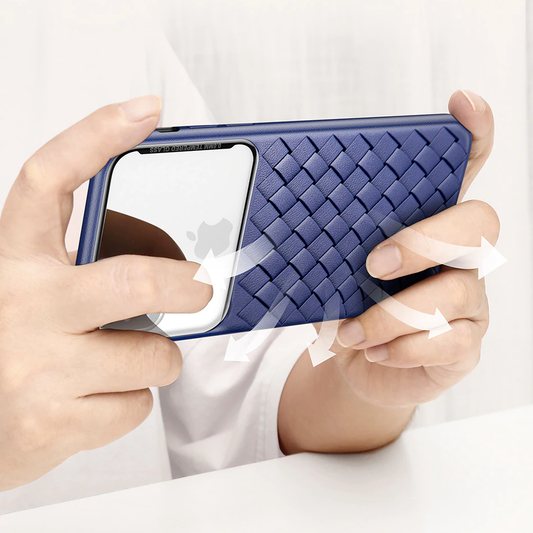 Baseus ® iPhone X/XS  Cross Knit Clear Window Case