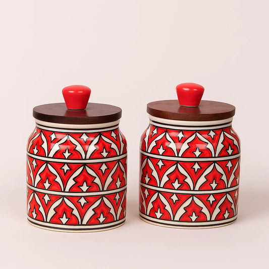 Morwee red  Muglayi paint  air tight jar
