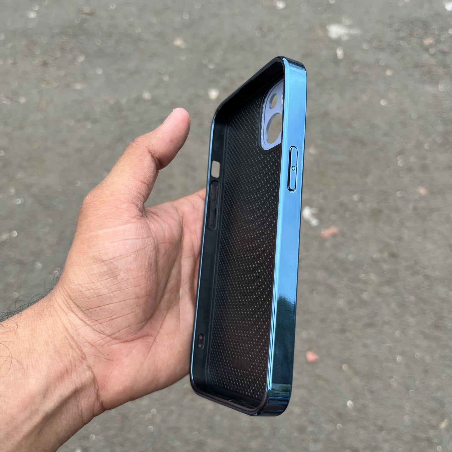 Matte Back Electroplated Case for iPhone 13, 13 Pro, 14, 14 Pro, 15, 15 Pro, 16, 16 Pro. – Premium Shockproof Cover