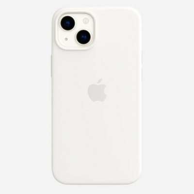 Matte Liquid Silicone Case for iPhone 13/14/15/16 & Pro β Whiteβ Soft Touch, Shockproof Back Cover