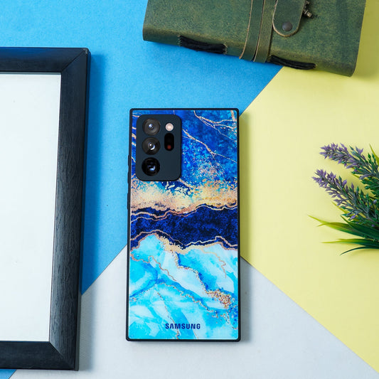 Galaxy Note 20 Ultra Dark Ocean Pattern Glass