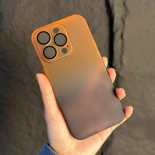 iPhone Series - Frosted Matte Gradient Back Case
