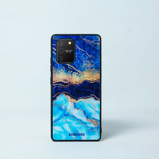 Galaxy S10 Lite Dark Ocean Pattern Glass