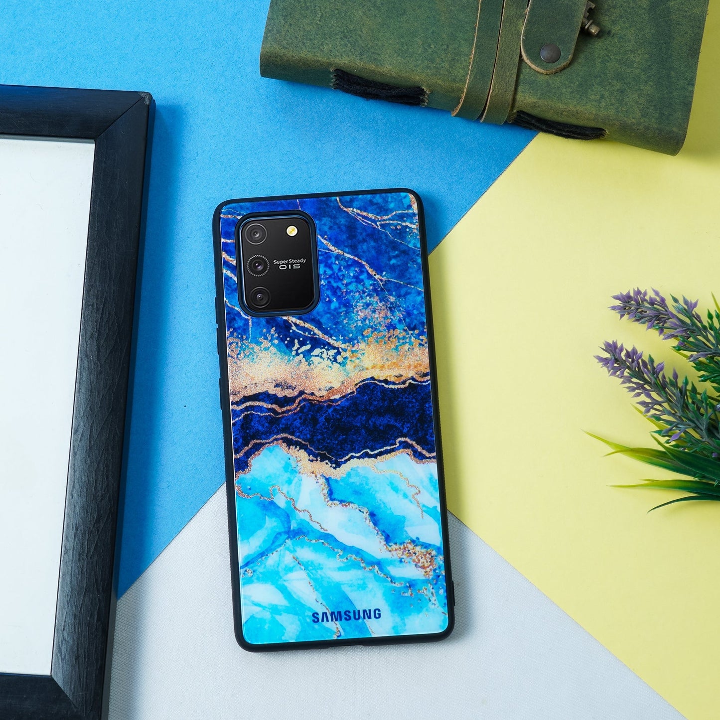 Galaxy S10 Lite Dark Ocean Pattern Glass