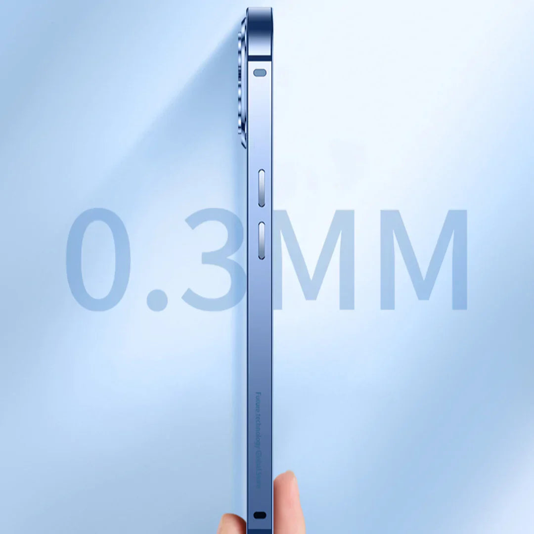iPhone 13 Pro Frosted Glass Magsafe Edition Magnetic Bumper Case