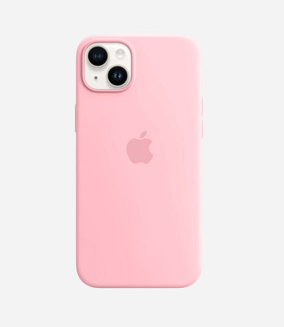 Matte Liquid Silicone Case for iPhone 13/14/15/16 & Pro β Lovely Pink β Soft Touch, Shockproof Back Cover