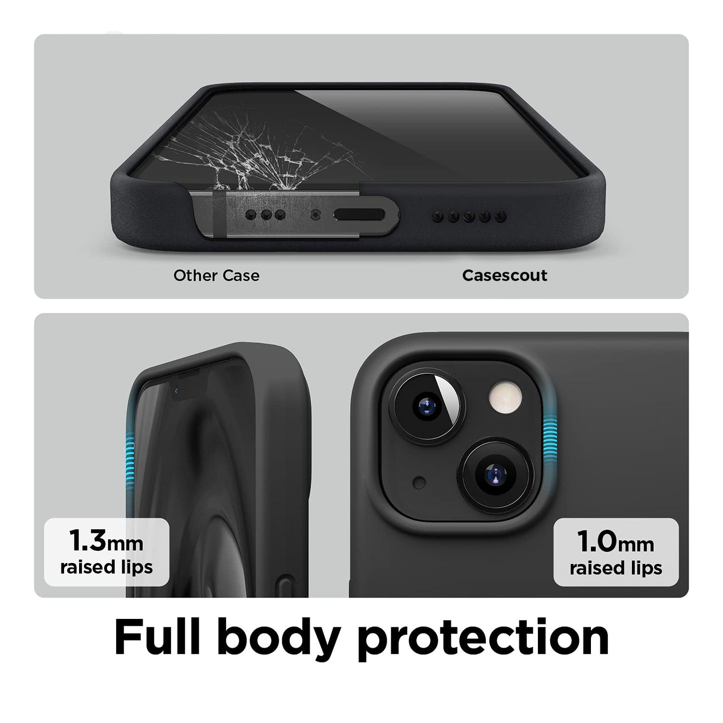 Matte Liquid Silicone Case for iPhone 11/12/13/14/15/16 & Pro – Fuchsia – Soft Touch, Shockproof Back Cover