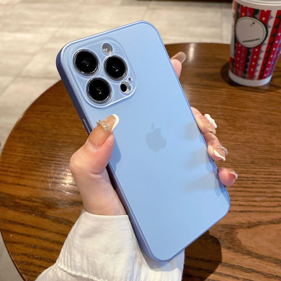 iPhone 14 Series Premium Slim Glass Camera Protection Case
