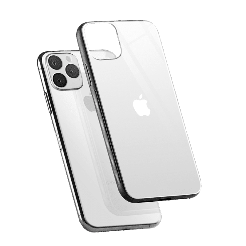 iPhone 11 Pro Max LED Logo Glass Back Case