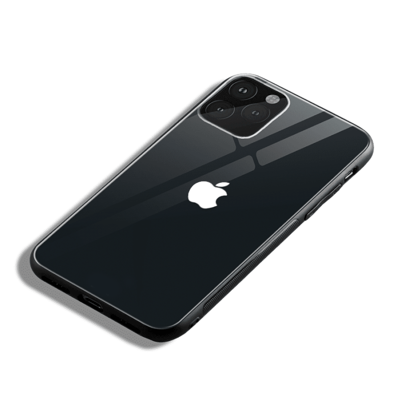 iPhone 11 Pro Max LED Logo Glass Back Case