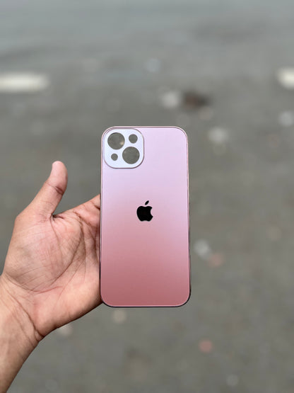 Matte Back Electroplated Case for iPhone 13, 13 Pro, 14, 14 Pro, 15, 15 Pro, 16, 16 Pro. – Premium Shockproof Cover