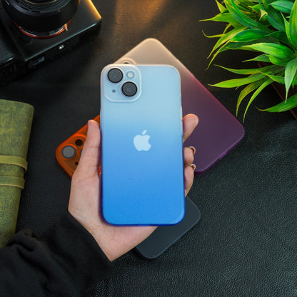 iPhone Series - Frosted Matte Gradient Back Case