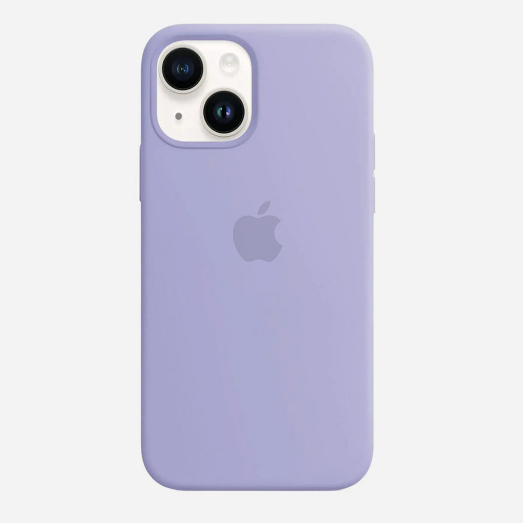 Purple Matte Liquid Silicone Case for iPhone