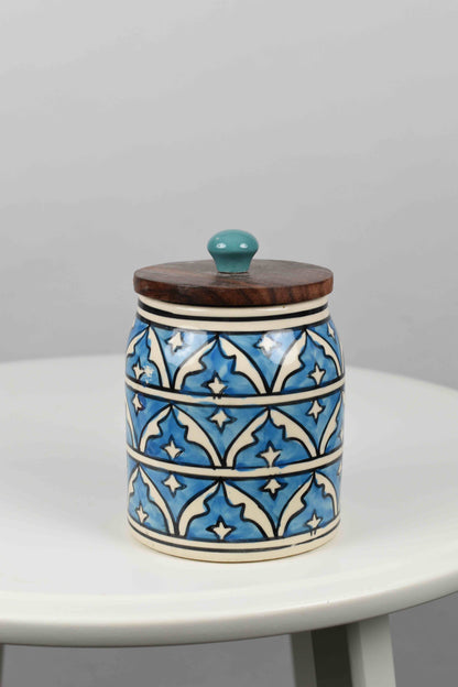 MORWEE Hand painted Ceramic Jar