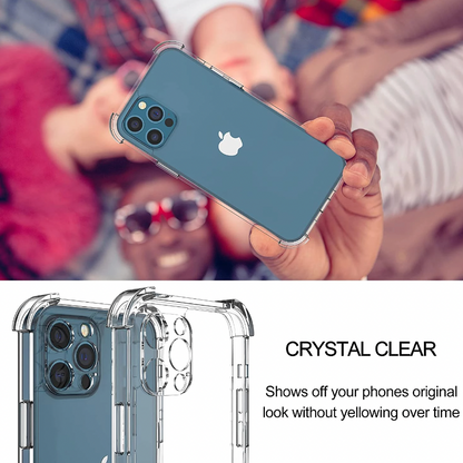 iPhone 14 Anti-Knock Shockproof Transparent Case