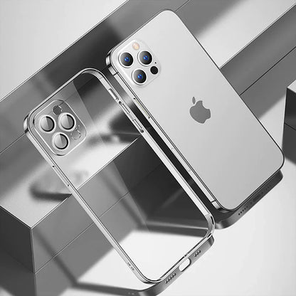 iPhone 13 Pro Max Transparent Plating Camera Protection Case