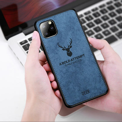 iPhone 11 Pro Max Deer Pattern Inspirational Soft Case