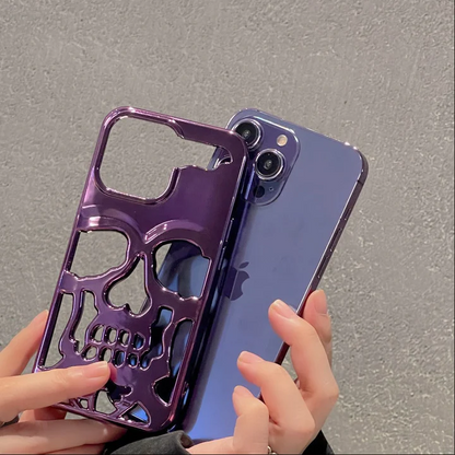 iPhone 13 Pro Hollow Skull Design Case