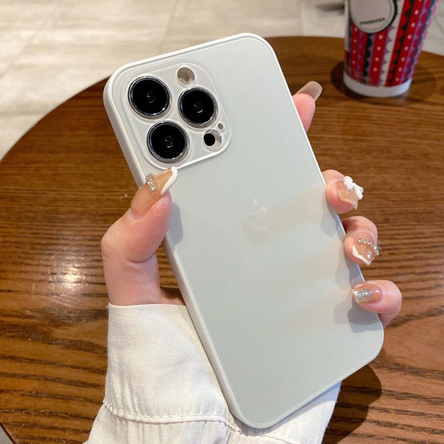 iPhone 14 Series Premium Slim Glass Camera Protection Case